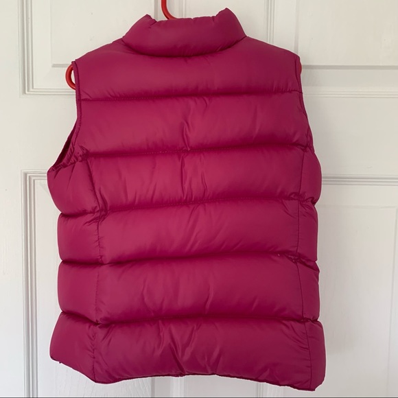 Lot of 3 Girl’s 4 Puffer Vests Children’s Place & Lands’ End Pinks / Brown EXC - Picture 13 of 15